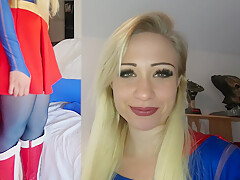 157 Gabi Gold Is Supergirl Fucked With Blue Nylon - Sex Movies Featuring Sexy Tights