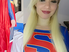 157 Gabi Gold Is Supergirl Fucked With Blue Nylon - Sex Movies Featuring Sexy Tights