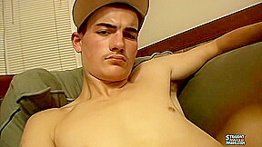18 Year Old, Cute, Straight Guy Cums in Sex Toy - Money