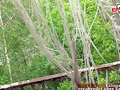 18yo German teen 18+ Slut Picked Up In Public Park And Fuck