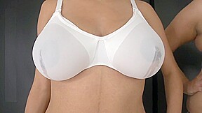 2 girls lactating breasts -No pussy