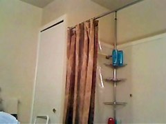 20 something MILF before shower