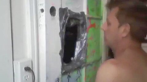 22 yo breeds at Gloryhole
