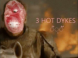 3 HOT DYKES by satyriasiss