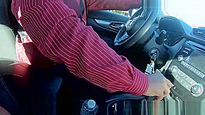 4k UHD Step Daughter In Car Seduces Step Dad With Her Ass