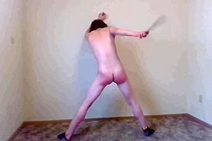 800+ Paddle Strikes To Each Of My Transgirl Asscheeks & Own Buttcrack