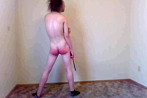 800+ Paddle Strikes To Each Of My Transgirl Asscheeks & Own Buttcrack