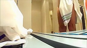84 SEE THRU SHORTS NAKED SAUNA