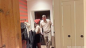A Walk Around The City Ended With Hot Sex In The Shower