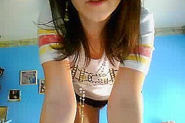 A striptease video of my girlfriend