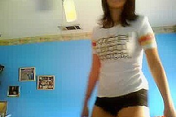 A striptease video of my girlfriend