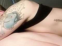 AMATEUR RAW PARTY PIGS - ONE ARMED DOM STUD FUCKS LOVED-UP BLOW PIG DEEP