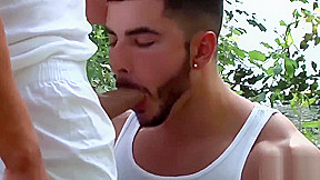 Adam Bryant and Vadim Black enjoying a hot outdoor fuck