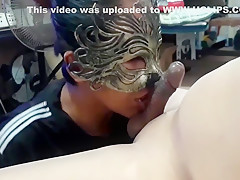 Adorable Pinay Maid Showing Off Her Blowjob Skills
