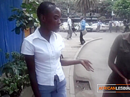 African ***-In-Laws secret romantic shower lesbian sex while alone in the house