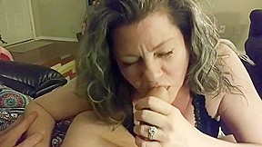 After work blowjob facial