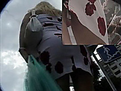 After work sexy upskirt