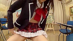 Ai Uehara solo masturbation is enjoyed by this hot
