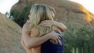 Aj Applegate And Mia Malkova Exchange Kiss