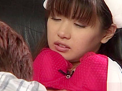 Akane Oozora, naughty Asian nurse gets fucked at work