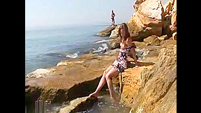 Alexandra Kroha Stripped On The Rocks