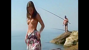 Alexandra Kroha Stripped On The Rocks