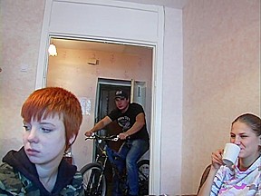 Alsa & Carol & Dazzy Pink & Melanie in lusty college students 18+ like parties like this one