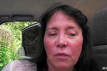Amateur Milf Car Outdoor Handjob