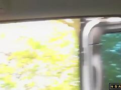 Amateur Saucy German Milf Blows Cock And Fucks Outdoors