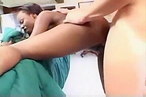 Amateur ebony teen 18+ hardcore anal sex