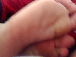 Amateur foot worship & Sucking