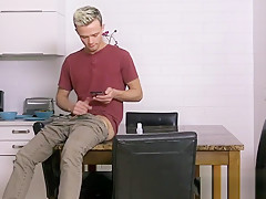 Amateur teenage stepson jizz soaked