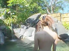 Amazing Japanese chick Rina Kato in Crazy Outdoor, Small Tits JAV video