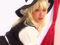 Amazing Japanese girl Ayaka Tomoda in Crazy JAV censored Blonde, Blowjob clip