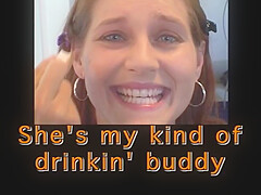 Amazing Redhead Chick Blows Dick And Gets It From Behind