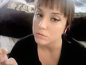 Amazing amateur Smoking, Webcams xxx scene