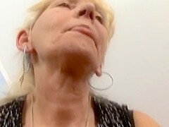 An Amazing Looking Lady From Germany Gets Her Hairy Muff Destroyed