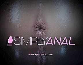 Anal Gaping - Briana Bounce is stretched during rough ass fucking