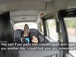 Anal In The Taxi