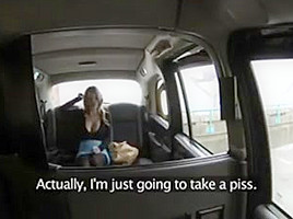 Anal In The Taxi