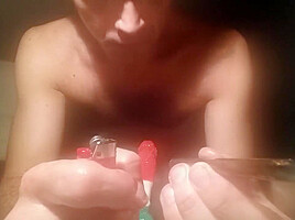 Anal Toying Bisexual Male