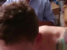Anal and blowjob gay twinks xxx movietures 20 year old Caucasian male, 6'