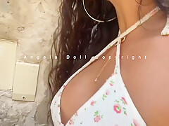 Angela Doll - Unknown Challenge: I Get Fucked By Two Strangers At The Back Of Their Shops
