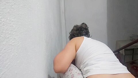 Arkadasimin Annesi Temizlik Yapiyor 45 Yasinda Olgun Kadin Turk Ifsa