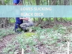 Army Sarge Taking BBC in the Woods - zibmusser
