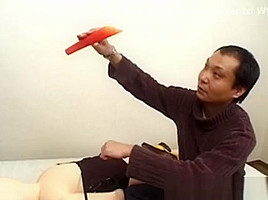 Asian Blow Up Doll Bondage And Wax Play