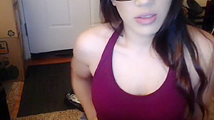 Asian Milf caught camming by her husband