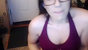Asian Milf caught camming by her husband