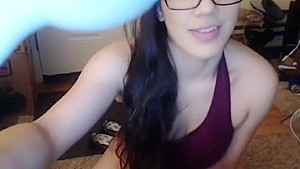 Asian Milf caught camming by her husband