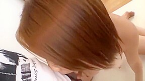 Asian With Butt Plug Thrills Several Cocks With Oral-sex